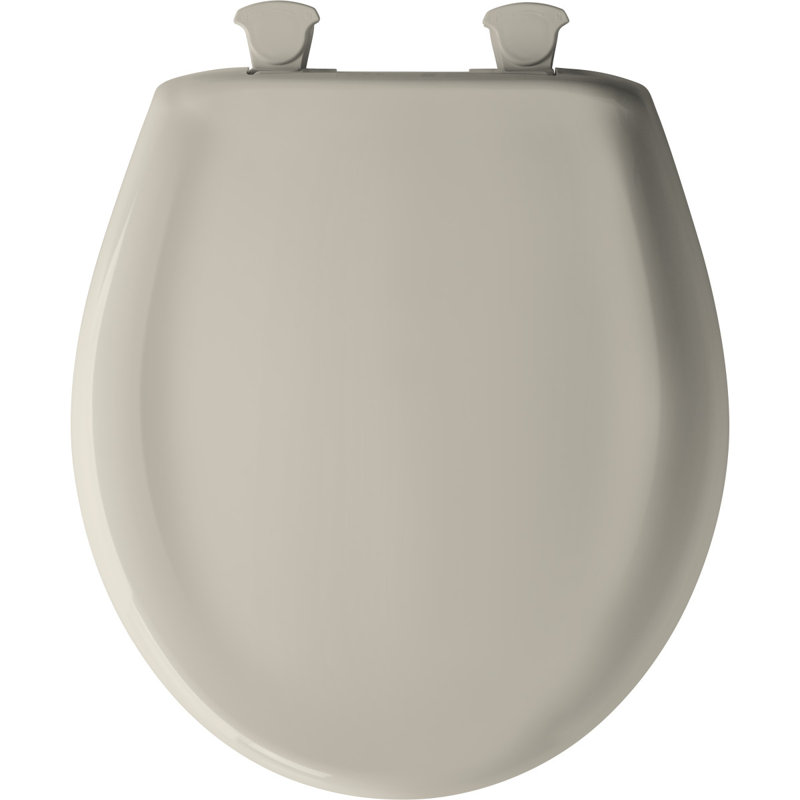 Round Toilet Seat and Lid, Blush