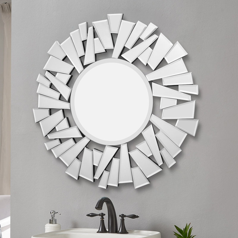 Dezideriu Wall Mirror, 31.5''H x 31.5''W