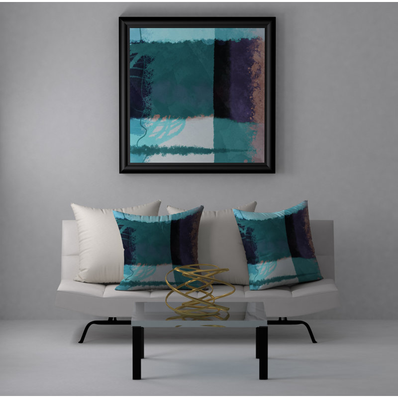 Housse de coussin carrée/insert, 18" x 18"