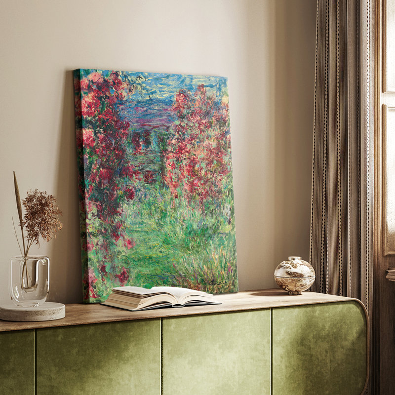 Paysage rétro LXIV - galerie Cavas sur mesure, H 36 po x l 24 po