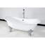 Baignoire de trempage sur pattes 72 po x 30 po Aqua Eden-40026725