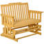 Banc oscillant et oscillant pour 2 personnes Outsunny