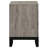 Watson 2-Drawer Nightstand Bedside Table Light Taupe