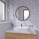 Kezma 3 in. x 12 in. Ceramic Subway Wall Tile