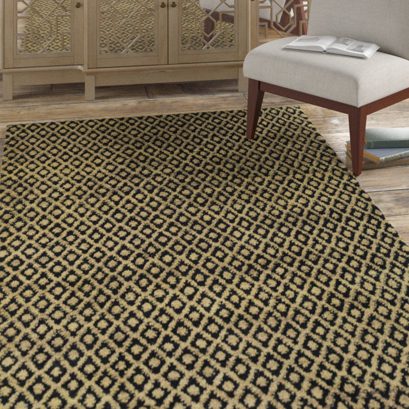 Bohemian Wool Rug, Rectangle 3' x 5'