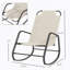 Siège relaxant, chaise berçante d'extérieur