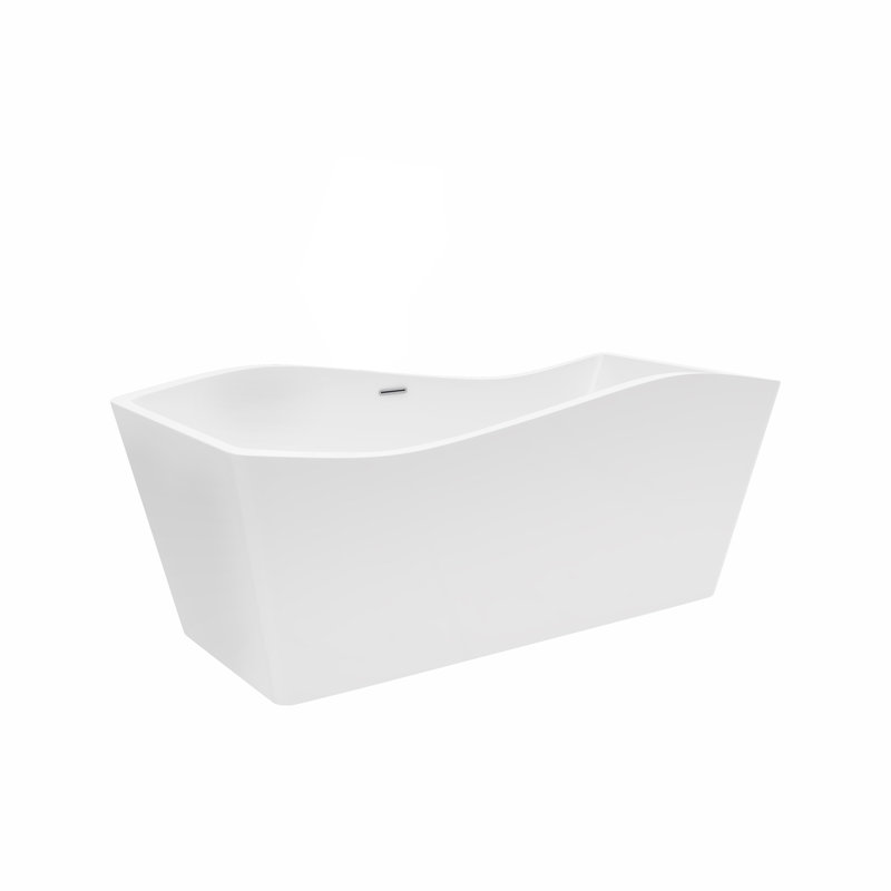 67'' x 31'' Soaking Acrylic Bathtub