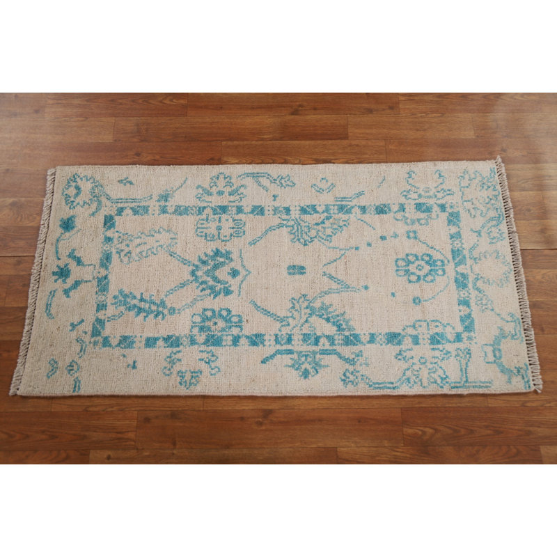 Tapis unique en coton 3 pi 10 po x 2 pi Neeshu Pêche