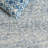 Abstract 175 Hand Tufted Wool; Cotton No Pattern Rug in Blue/Ivory-1647519078