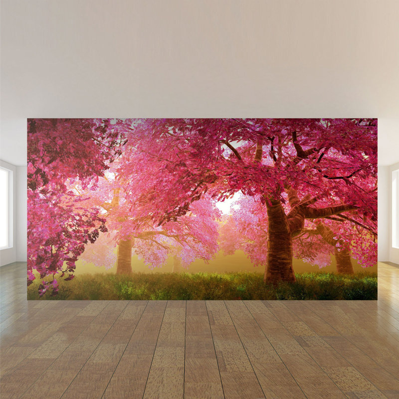 Panneau mural L 8,34 pi Crosston Asian, L 100,08 po x l 144 po