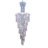 Sterns 38-Light Glam Flush Mount-23083915-23083911