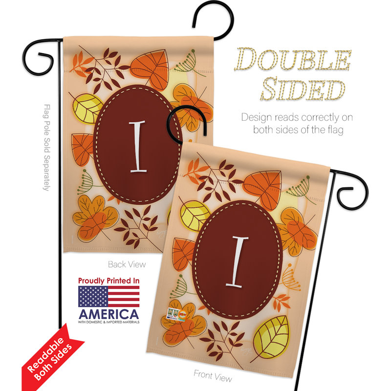 Double Sided 18.5'' H x 13'' W Polyester Flag Set, F