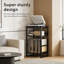 Manufactured Wood,Metal 71cm H Media Shelves-1140397975
