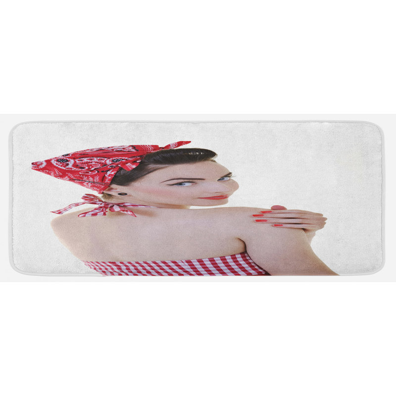 Tapis de cuisine Pin Up Girl