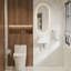 Turner 370mm x 185mm White Ceramic Rectangular Wall Hung Basin Bathroom Sink with Tap Hole