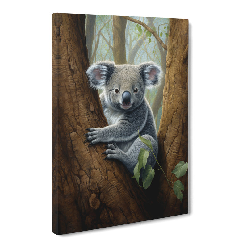 Koala Bear Symbolism No.2 - Print, 50cm H x 35cm W x 3cm D