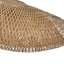 Lustre en bambou tissé à la main à 1 lumière 32 pouces Ariadnee