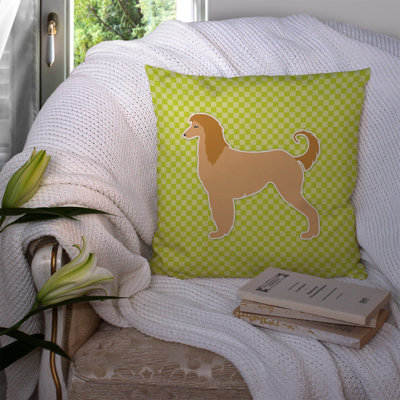 Afghan Hound Square Indoor/Outdoor Throw Pillow