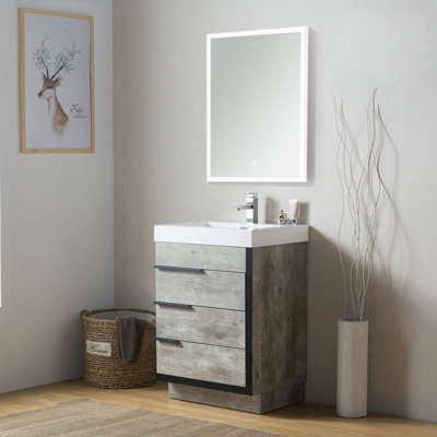 Ensemble de meuble-lavabo simple 24 po Siefert