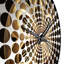 Wrifric - Horloge murale spirales abstraites-739706004