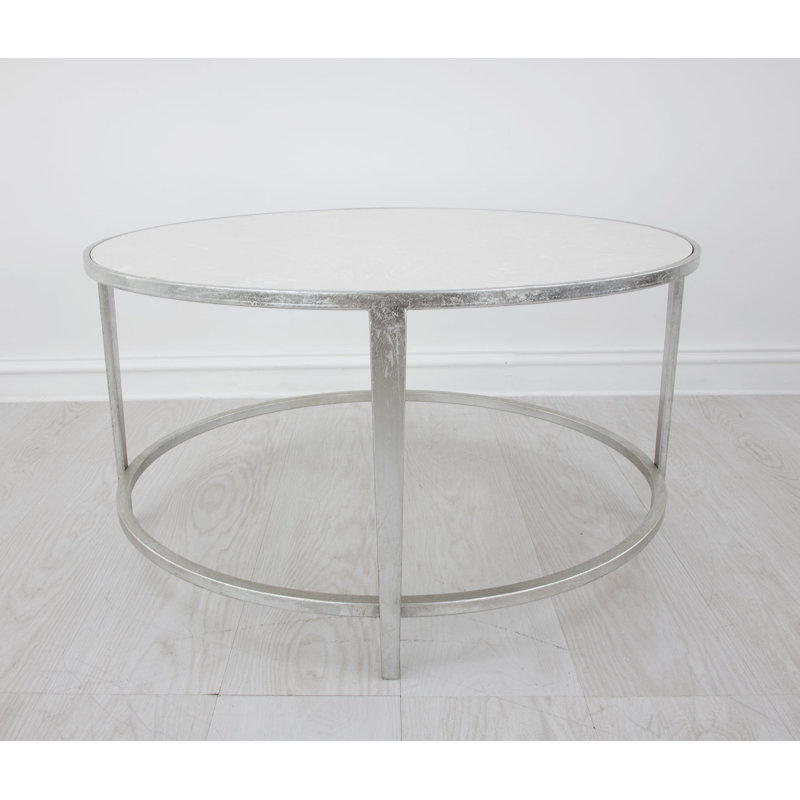 Augustine Coffee Table, Silver