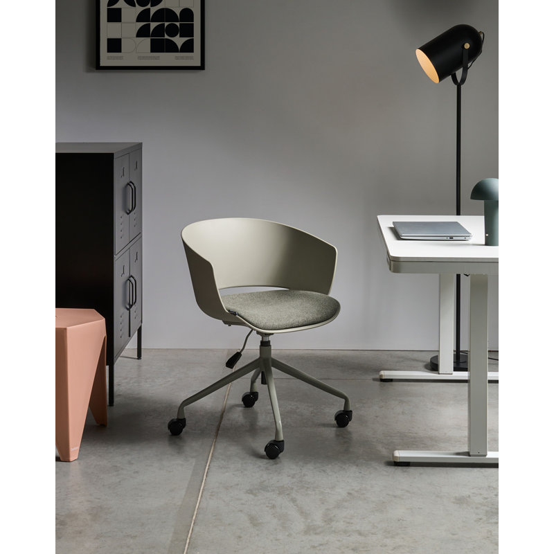 Polyester Office Chair, Green