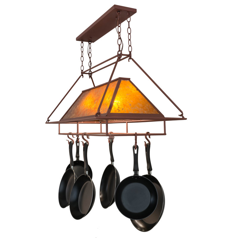 Mission Prime Handcrafted Hanging Pot Rack
