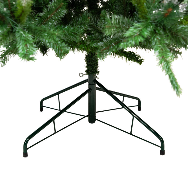 Arbre de Noël artificiel pin bicolore à deux tons Buckeye - non éclairé, 10'