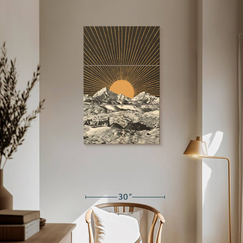 Oberle Mountainscape V, 57" H x 36" W