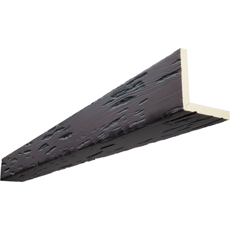 Sangle martelée, à utiliser avec la poutre Heritage Timber, Sangria, 10 pi L, 10"H x 8"W