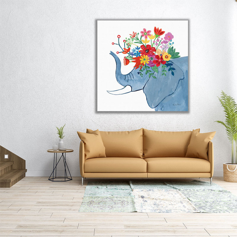 Animaux décoratifs II - reproduction d'art sur toile, H 12 po x l 12 po