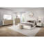 Grand lit tapissier - Caramel et sable blanc-1031725425