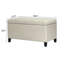 Banc de rangement avec repose-pieds 33 pouces-646019905