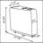 Nseluka Black Upholstered Home Theater Storage Wedge Console