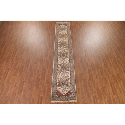 Handmade Traditional- Runner Rug 3x14