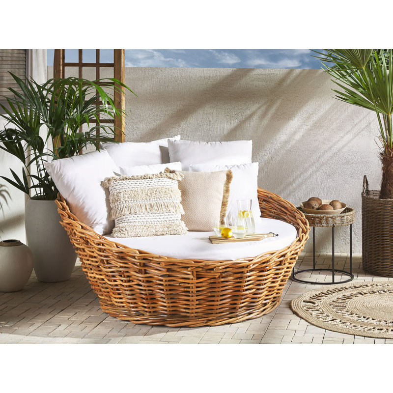 Otranto 152cm Wide Outdoor Patio Daybed with Cushions