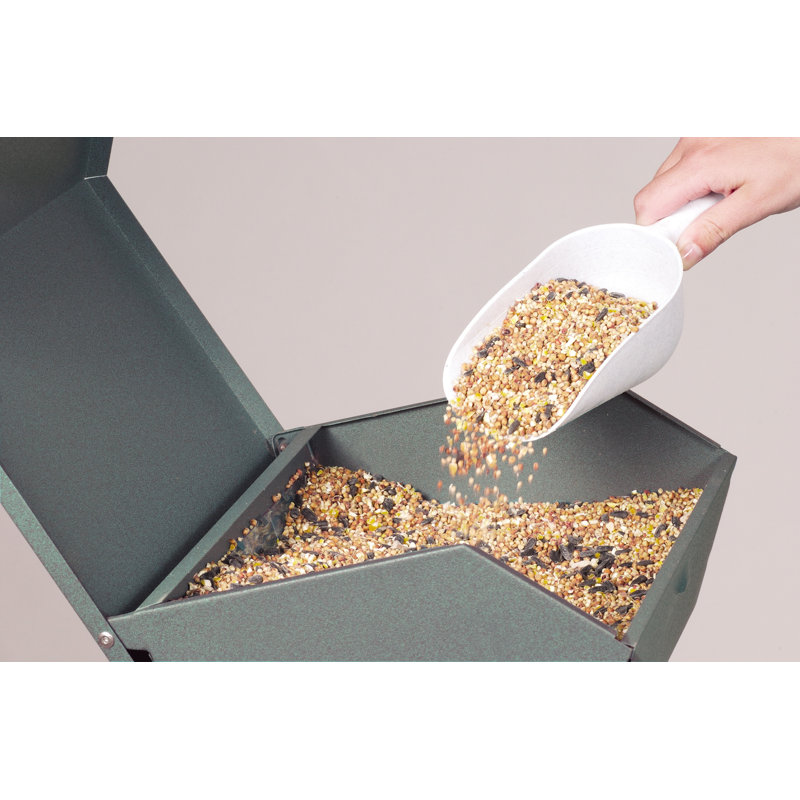 Metal Hanging Hopper Bird Feeder
