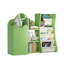 Keyjuan Book Shelf Tree Cabinet Bookshelf 80cm Tall Bookcase Wood 3Tier Large Bookshelves with Doors Storage 