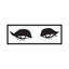 «Eyes and Lips», reproduction sur toile-72118452-32786719
