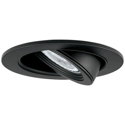 Garniture encastrée réglable 3" moulant, Noir