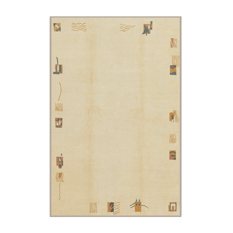 Tapis abstrait moderne 3584, Rectangle 7 pi x 9 pi