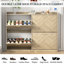 Range-chaussures pour hall d'entrée Lismore, 24 paires