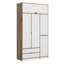 Elina 5 Door Manufactured Wood Wardrobe-99234268