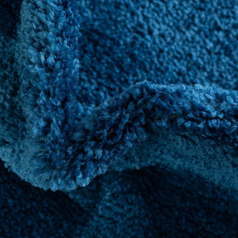 Tapis de bain Carennac, Bleu océan