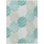 Tapis bleu sarcelle lavable à la machine intérieur / extérieur Xhevrie-105918669