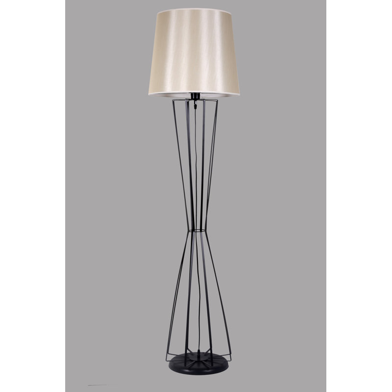 Lampe sur pied 67 ", Beige
