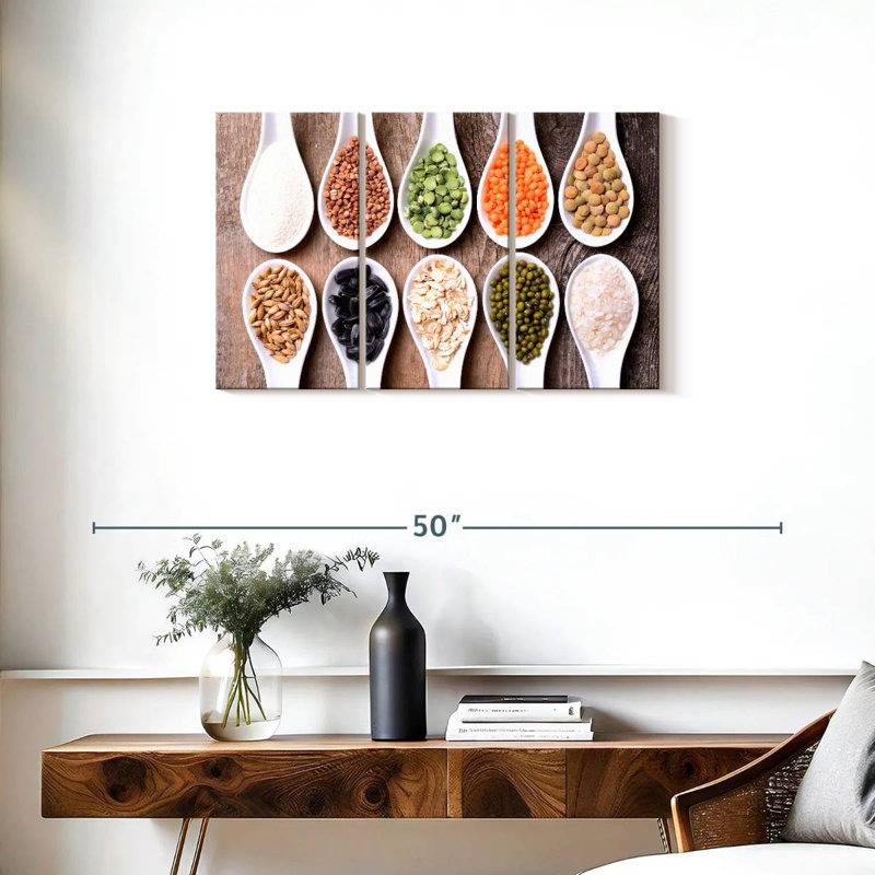 Yarlin Grains, 20" H x 33" W