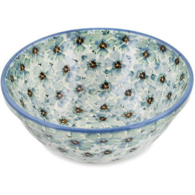 24.01 oz. Frosty Florals Salad Bowl