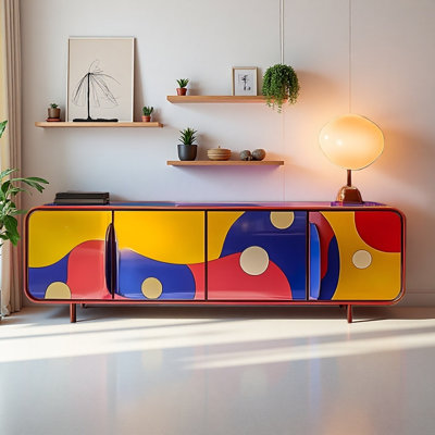 Meuble télé simple et créatif