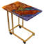 Table d'appoint emboîtable en résine naturelle (texture aléatoire)